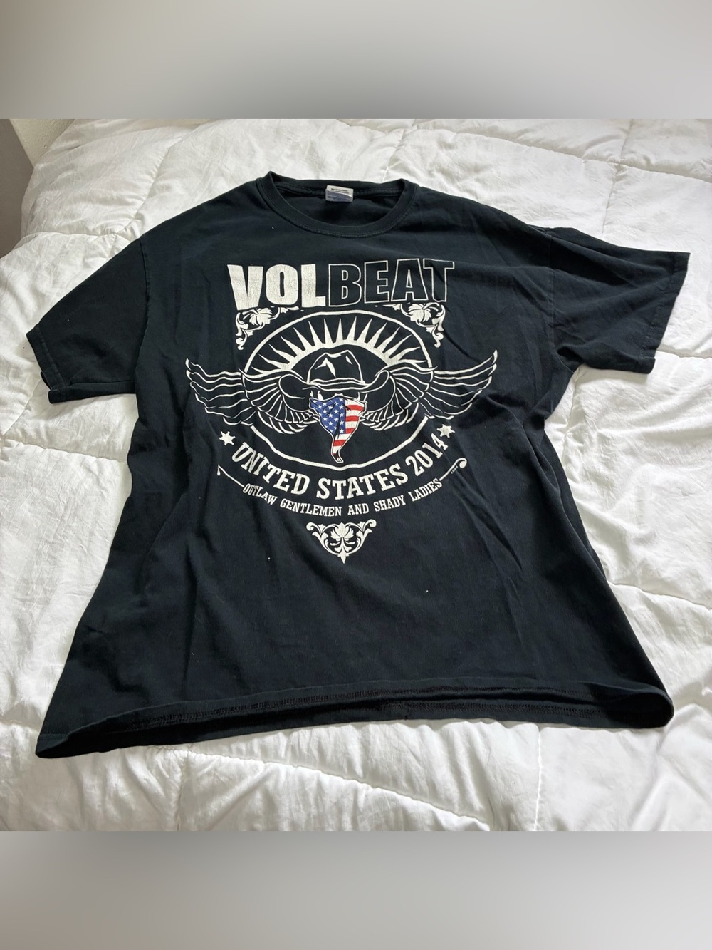 Volbeat United States 2014 Outlaw Gentlemen And Shady Ladies T-Shirt